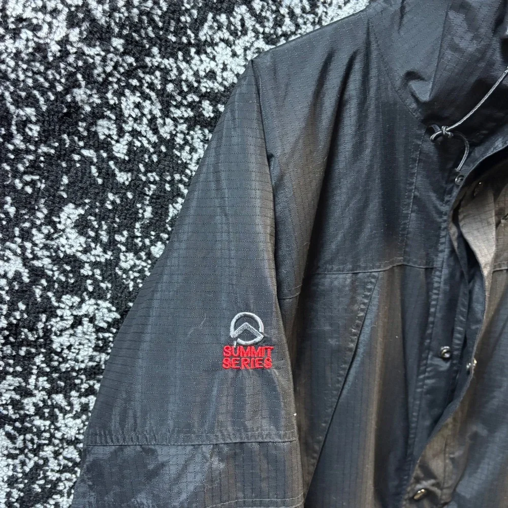 The North Face Summit Series Gore-Tex XCR Jacket Mens Medium Black 3-in-1 Parka - Picture 3 of 9
